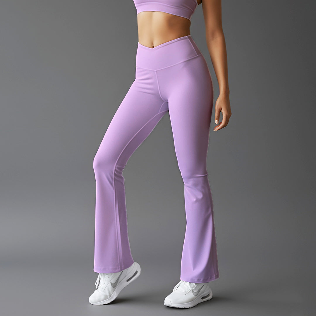 Purple Flera High-Waisted Sculpt Leggings