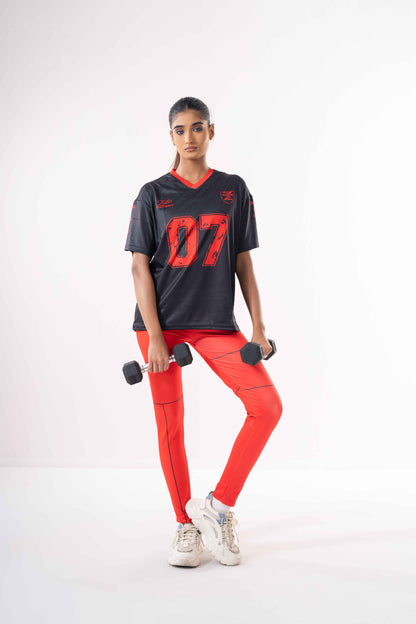 ZohanTex Power Red 3-Piece Activewear Set I CM-121
