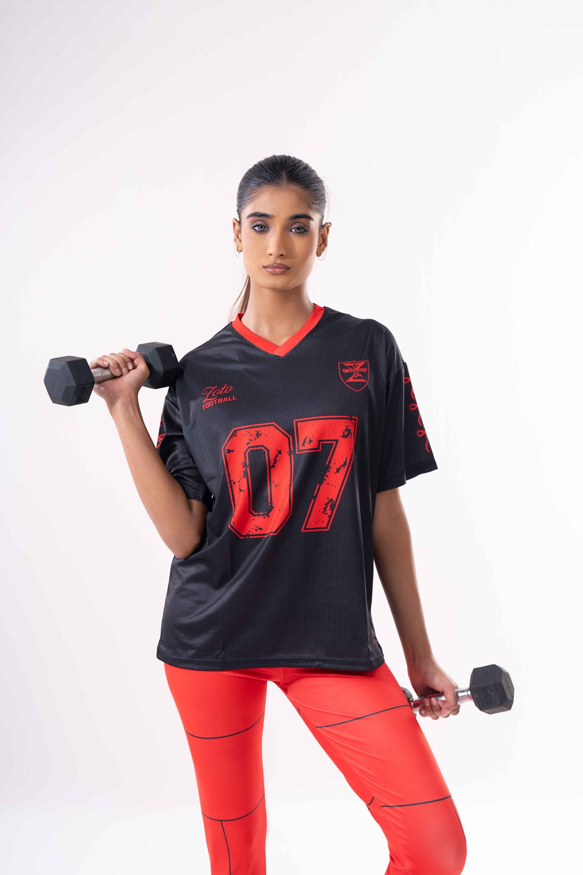 ZohanTex Power Red 3-Piece Activewear Set I CM-121