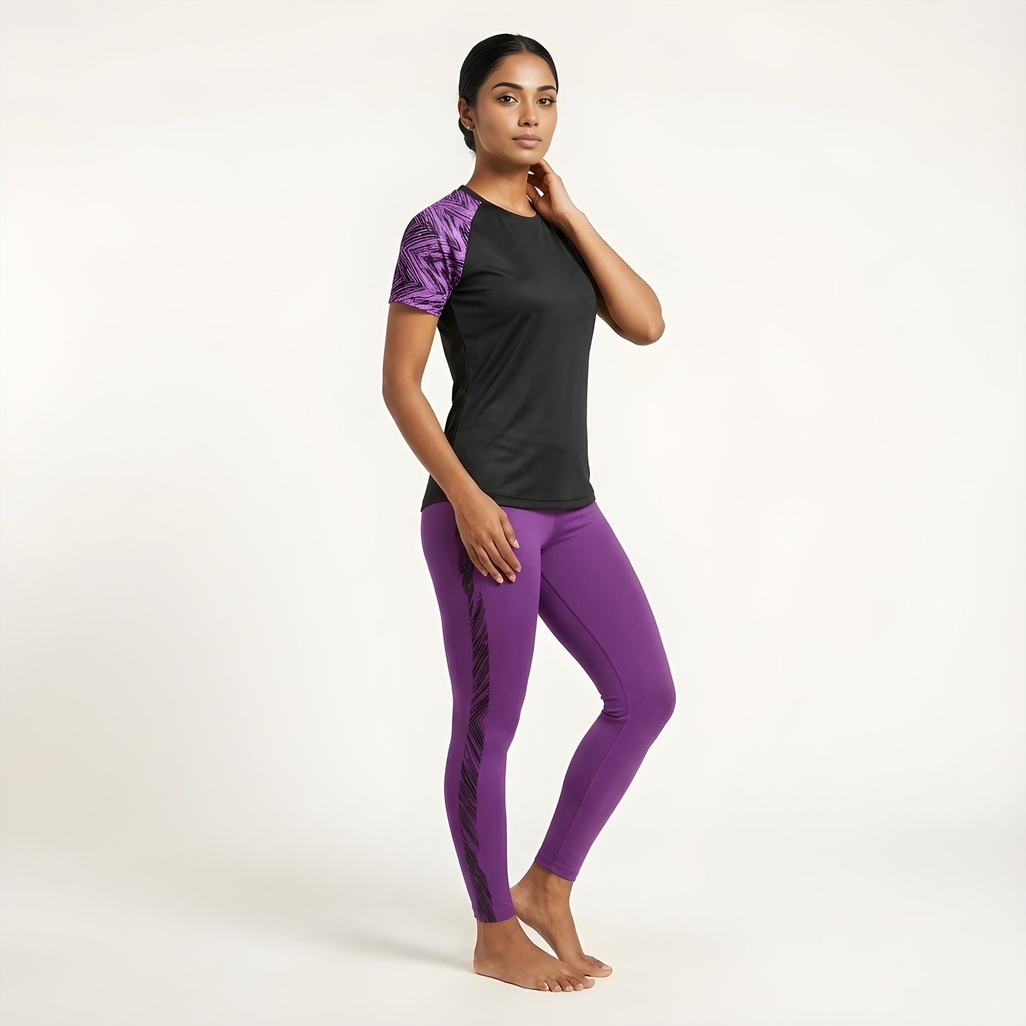Zoto Violet 3pcs Combo for Women CM118