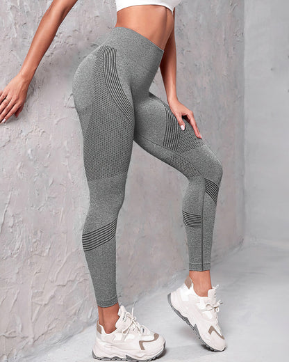 Women's Gray Shameless Leggings – High-Waisted, Body-Shaping & Sweatproof Activewear