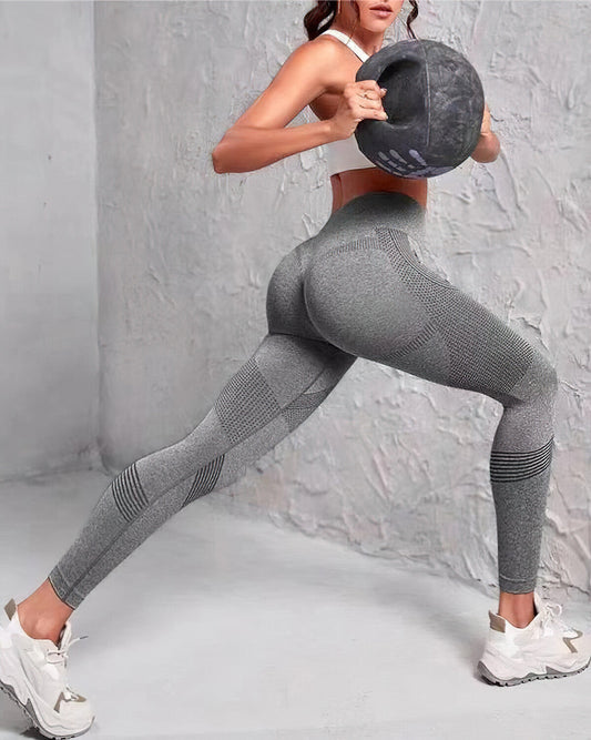 Women's Gray Shameless Leggings – High-Waisted, Body-Shaping & Sweatproof Activewear