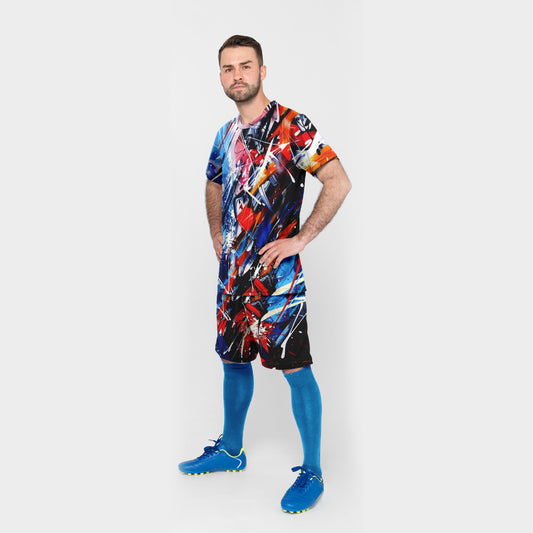 PowerPlay Jersey & Shorts Sports Set – Activewear for Gym, Running & Training