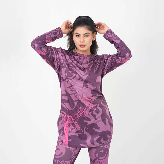 Women's ZenLine Long Sleeve Dry-Fit T-Shirt for Gym & Activewear