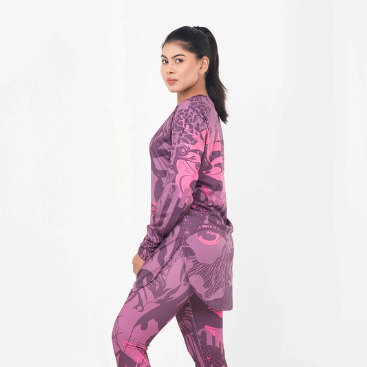 Women's ZenLine Long Sleeve Dry-Fit T-Shirt for Gym & Activewear