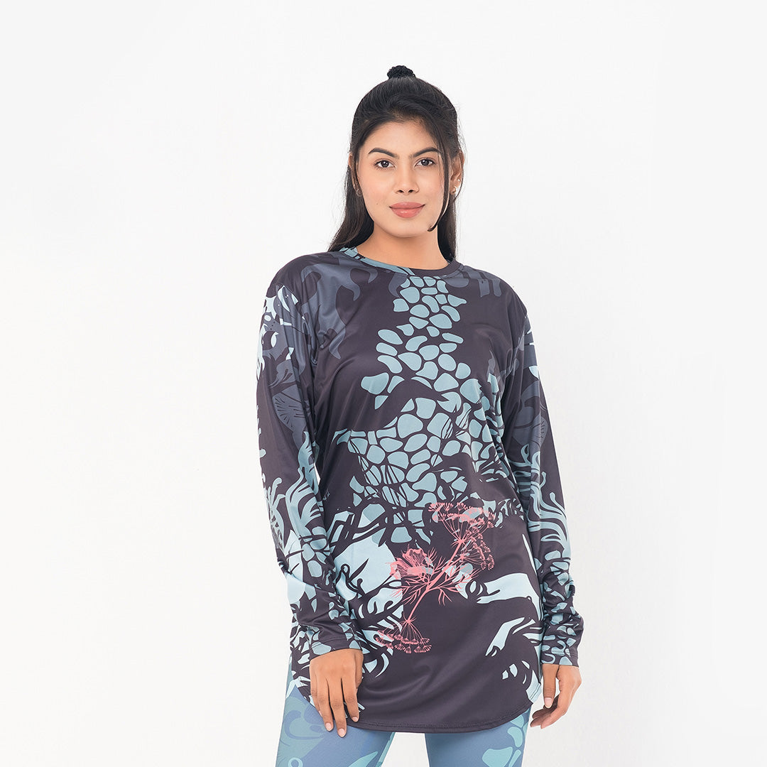Women's VelocityFit Long Sleeve Dry-Fit T-Shirt for Gym & Activewear