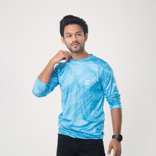 Men's Ocean Breeze Long Sleeve T-Shirt – Workout & Training Activewear