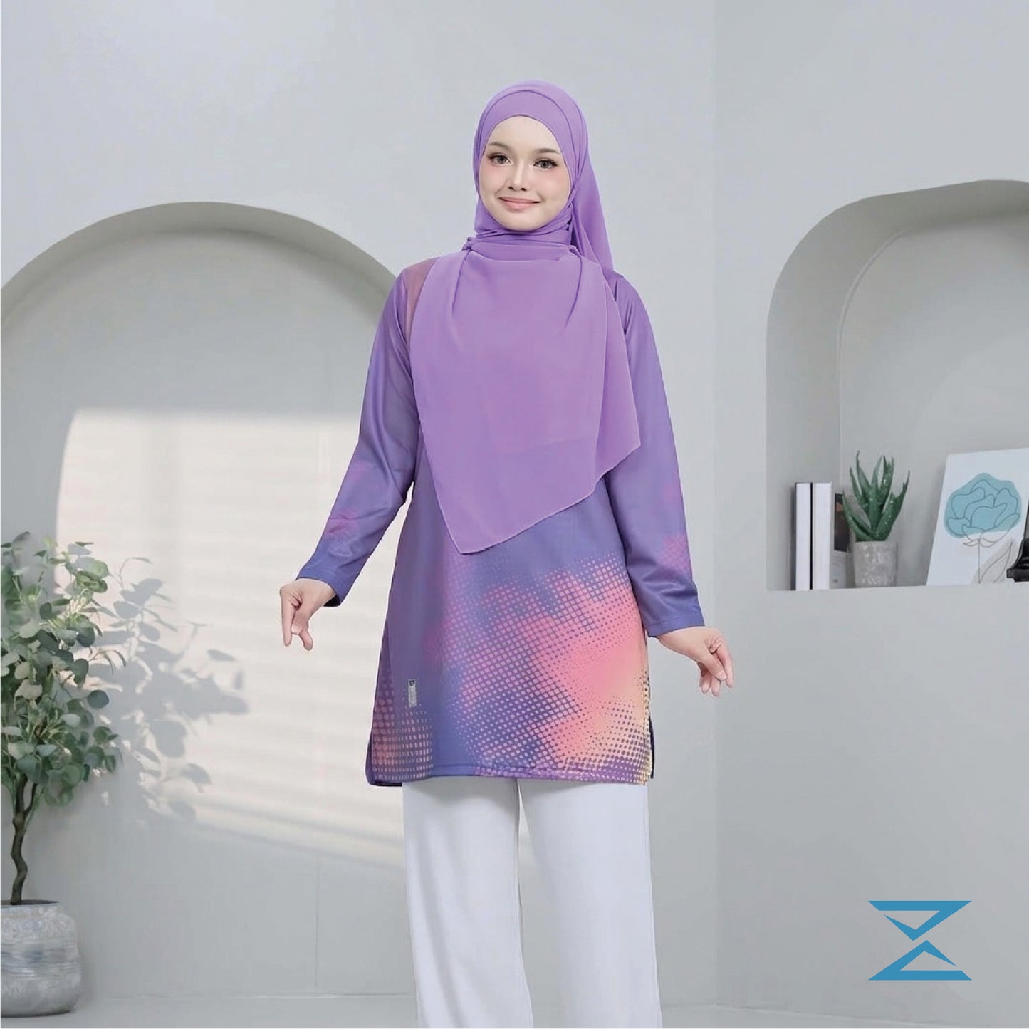 T shirt Jersey Zoto Muslimah I MJ116