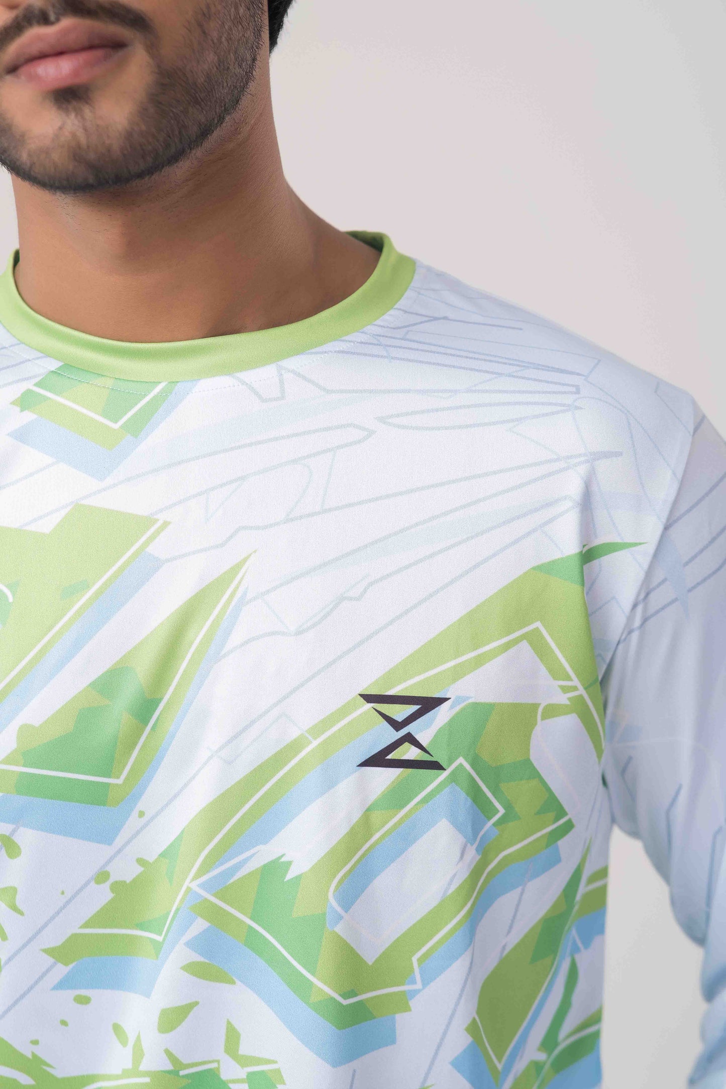 Men's Active Lime Long Sleeve T-Shirt – Workout & Training Activewear