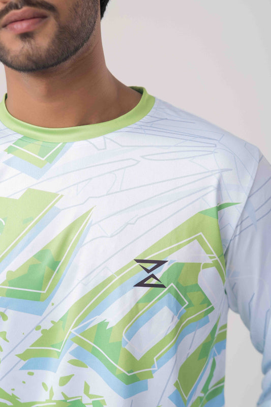 Men's Active Lime Long Sleeve T-Shirt – Workout & Training Activewear
