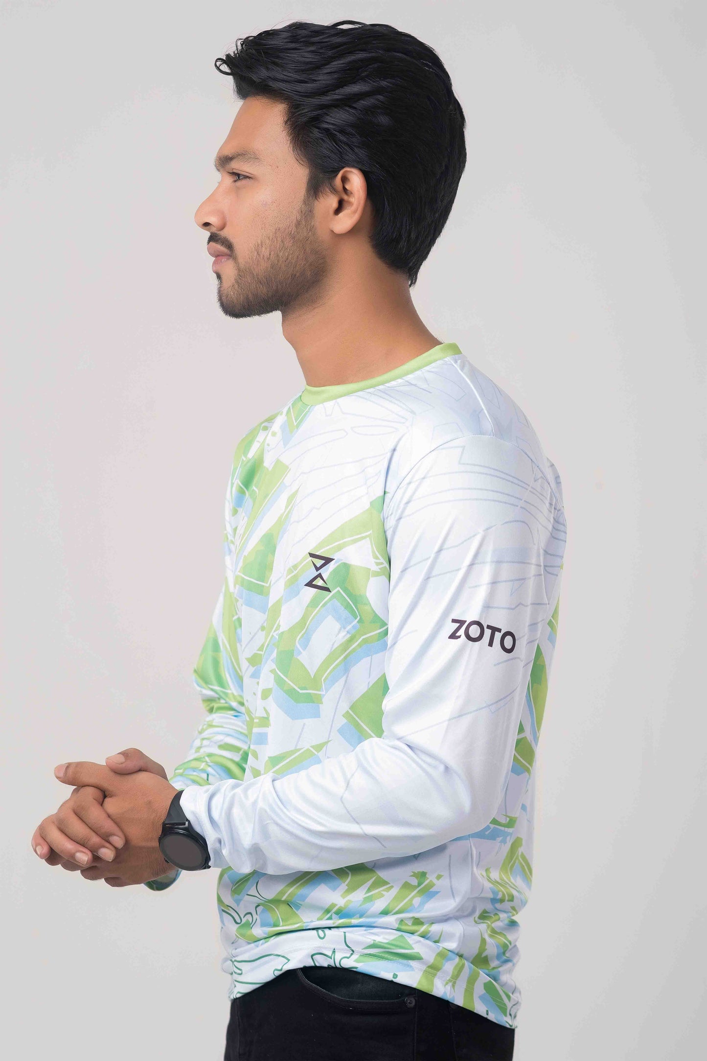Men's Active Lime Long Sleeve T-Shirt – Workout & Training Activewear