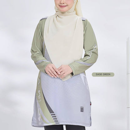 Modest Motion: Muslimah Activewear ZOTO KEEP MOVING JERSEY