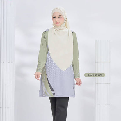 Modest Motion: Muslimah Activewear ZOTO KEEP MOVING JERSEY